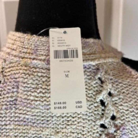 Gardenia Butterfly Button-Up Sweater Vest from Anthropologie - Size Medium - NWT - Picture 9 of 9